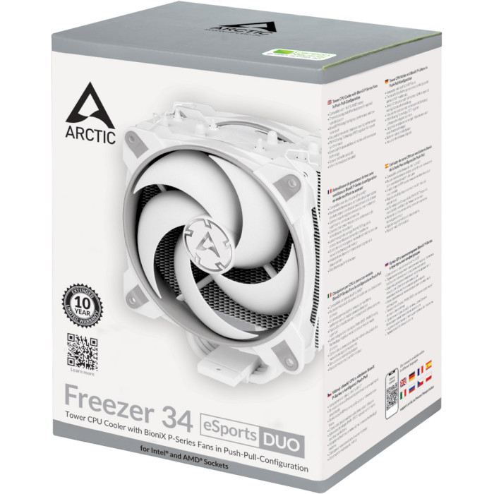 Кулер для процессора ARCTIC Freezer 34 eSports Duo Gray/White (ACFRE00074A)