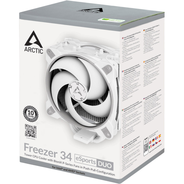 Кулер для процесора ARCTIC Freezer 34 eSports Duo Gray/White (ACFRE00074A)