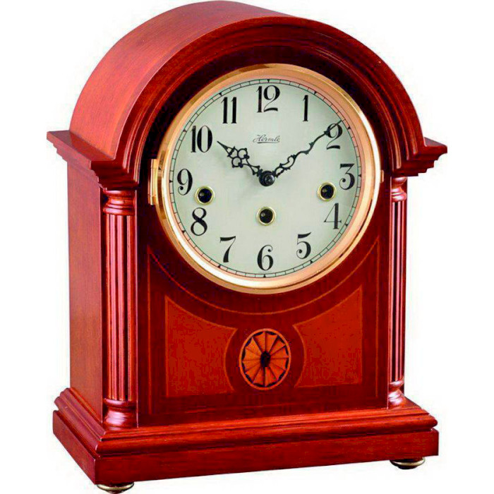 Часы каминные HERMLE Clearbrook Mahogany