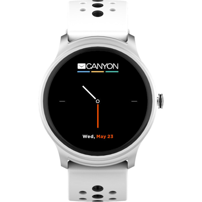Смарт-годинник CANYON SW-81 Oregano Silver/White (CNS-SW81SW)