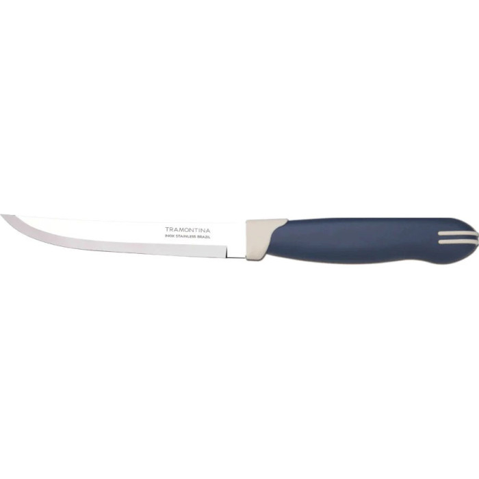 Нож кухонный для овощей TRAMONTINA Multicolor Blue/White 127мм 2шт (23527/215)