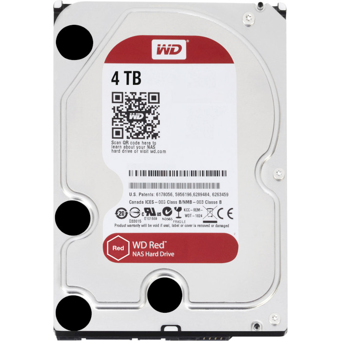 Жёсткий диск 3.5" WD Red 4TB SATA/256MB (WD40EFAX)