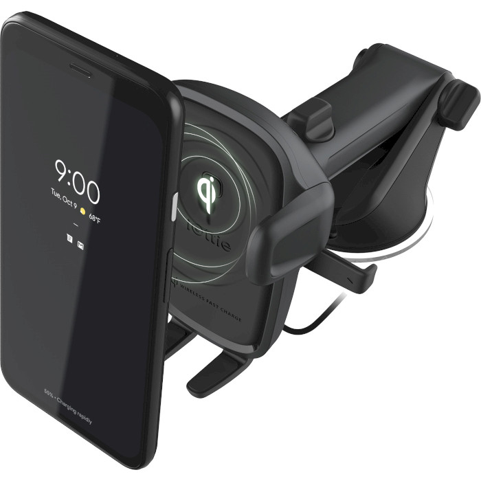 Автодержатель для смартфона с беспроводной зарядкой IOTTIE Easy One Touch Wireless 2 Dash/Windshield Mount (HLCRIO142)