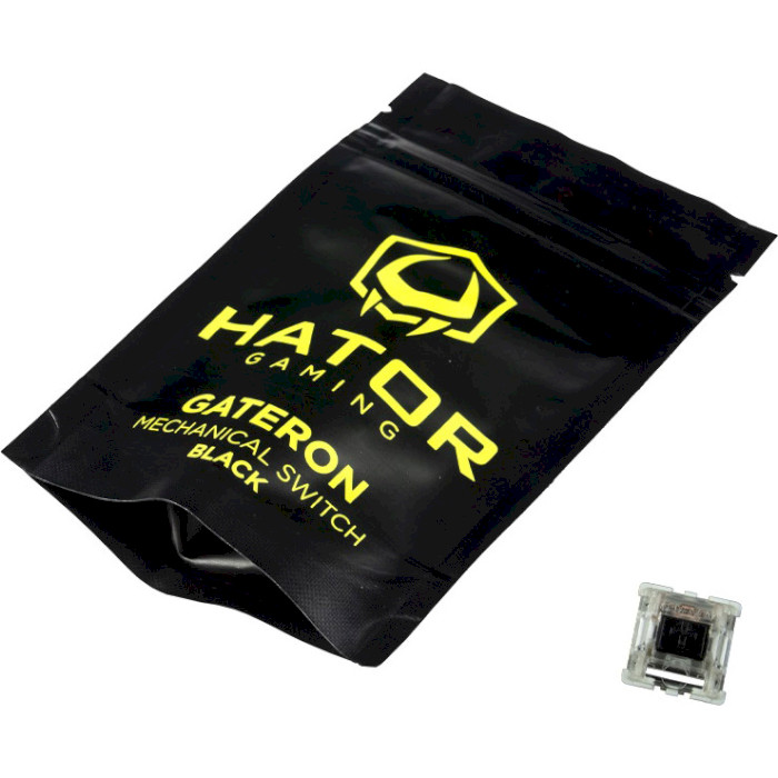 Набір перемикачів HATOR Gateron Hotswap Switch Black (HTS-114)