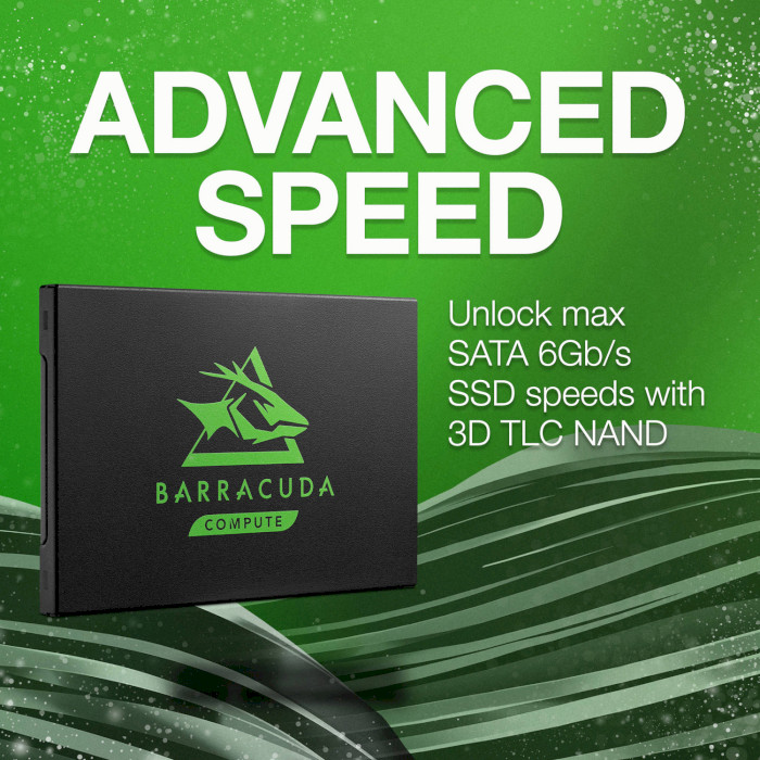 SSD диск SEAGATE BarraCuda 120 250GB 2.5" SATA (ZA250CM1A003)