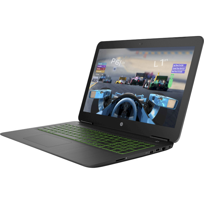 Ноутбук HP Pavilion 15-bc540ur Shadow Black/Green Chrome (8PN76EA)