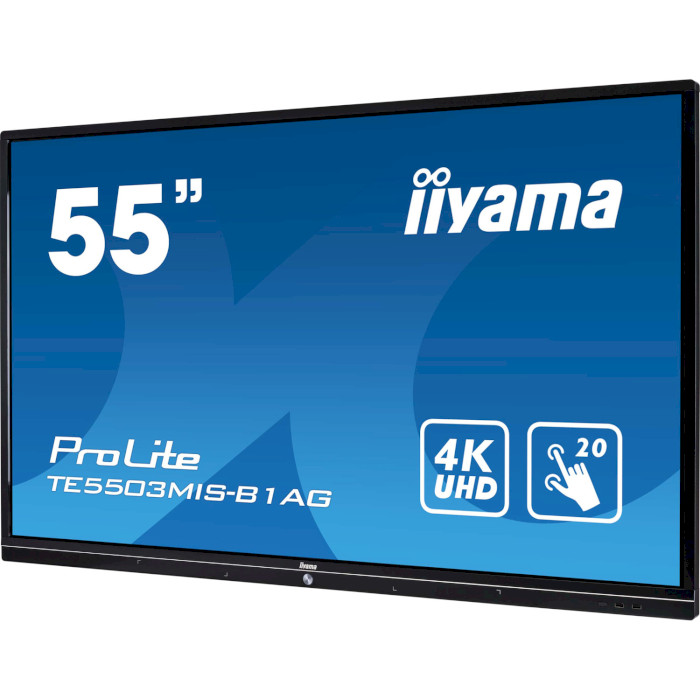 Інтерактивний дисплей 55" IIYAMA ProLite TE5503MIS-B1AG 4K UHD