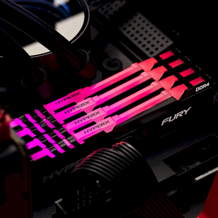 Модуль пам'яті HYPERX Fury RGB DDR4 3600MHz 8GB (HX436C17FB3A/8)