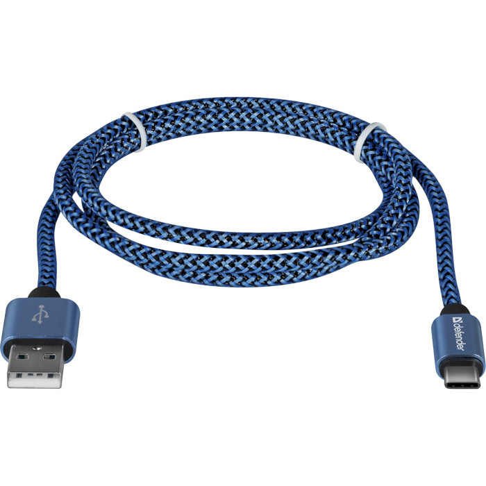 Кабель DEFENDER USB 2.0 AM to Type-C USB09-03T Pro Blue 1м (87817)