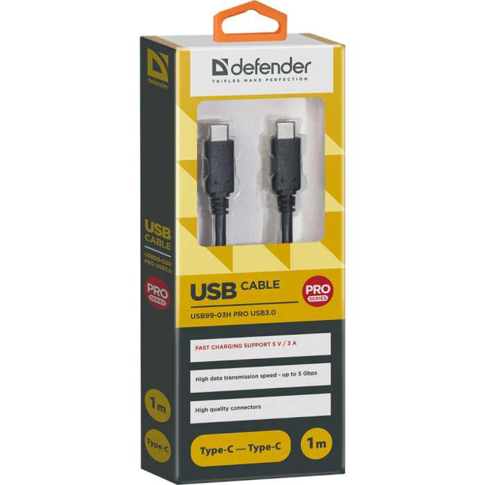 Кабель DEFENDER USB99-03H Pro 1м (87855)