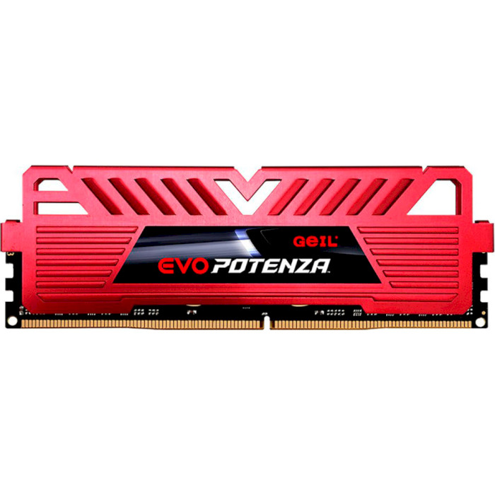 Модуль памяти GEIL EVO Potenza Red DDR4 3200MHz 8GB (GPR48GB3200C16ASC)