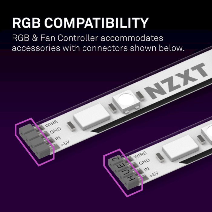 Контролер підсвічування NZXT RGB & Fan Controller (AC-2RGBC-B1)