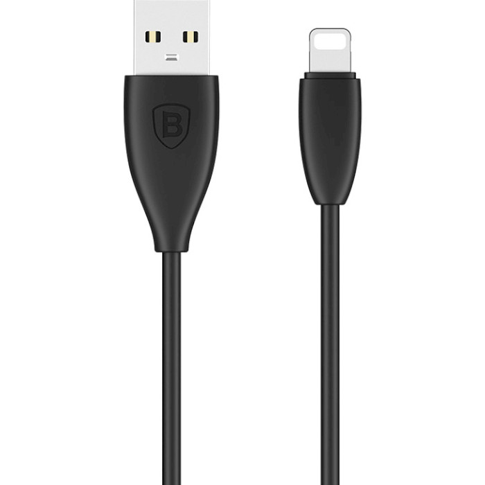 Кабель BASEUS Small Pretty Waist Cable for Lightning 1.2м Black (CALMY-01)