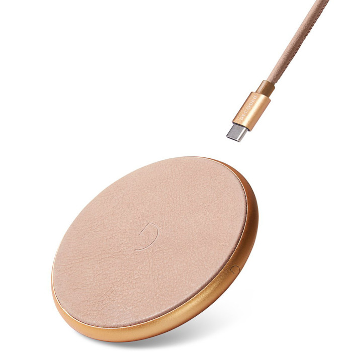 Бездротовий зарядний пристрій DECODED FastPad Rose/Gold (D9WC2GDRE)