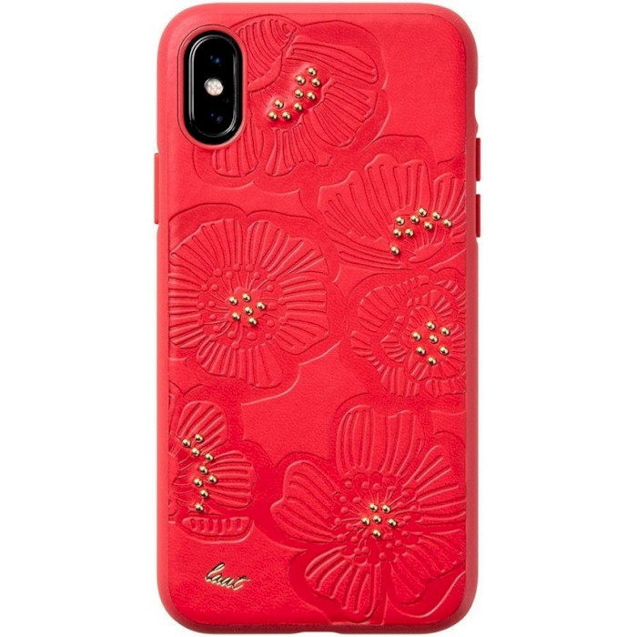 Чохол LAUT Flora для iPhone XS Max Cherry (LAUT_IP18-L_FL_R)