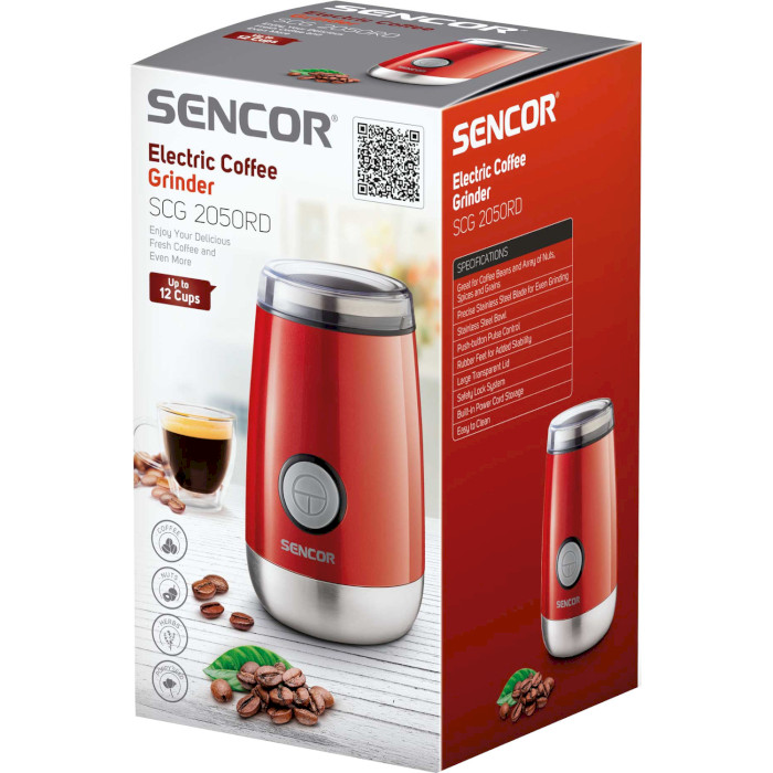 Кофемолка SENCOR SCG 2050RD (41005287)