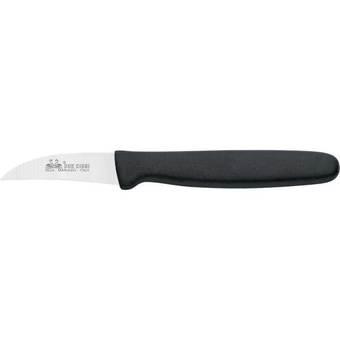 Нож кухонный для овощей DUE CIGNI Paring Knife Black 55мм (2C 709/55)