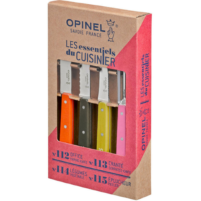 Набір кухонних ножів OPINEL Les Essentiels 50s 4пр (001452)