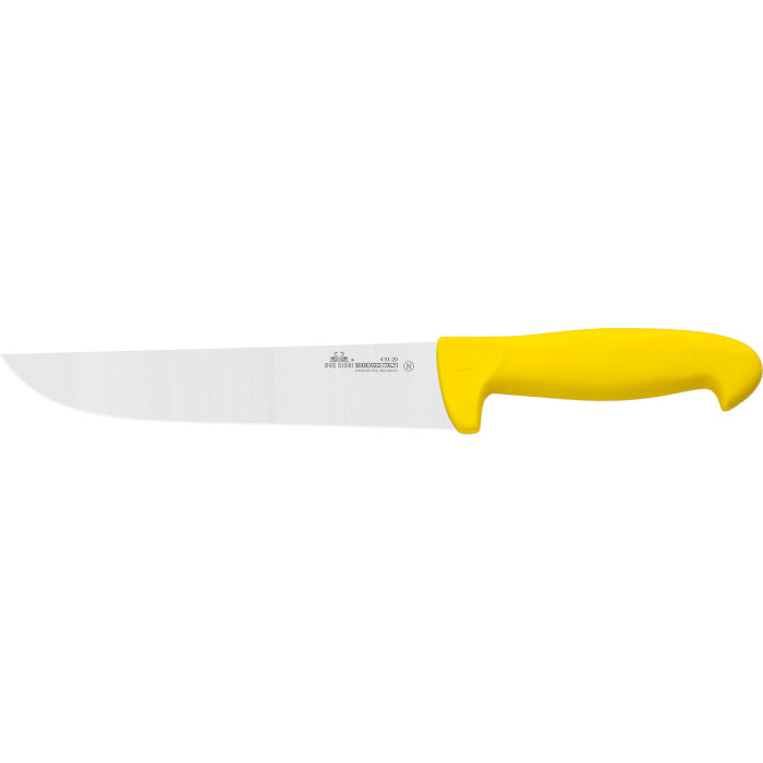 Ніж кухонний для м'яса DUE CIGNI Professional Butcher Knife Yellow 200мм (2C 410/20 NG)