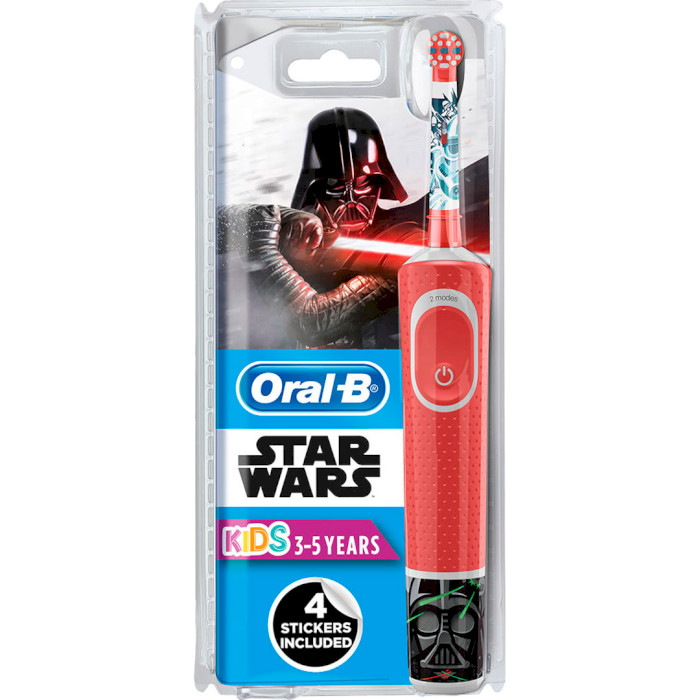 Електрична дитяча зубна щітка BRAUN ORAL-B Kids Star Wars D100.413.2K