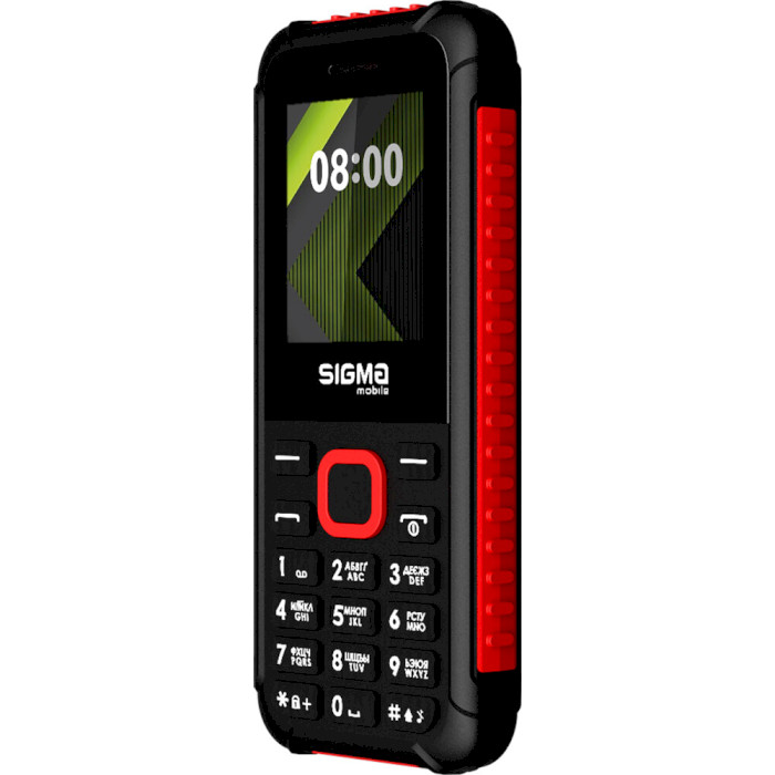 Мобильный телефон SIGMA MOBILE X-style 18 Track Black/Red (4827798854426)
