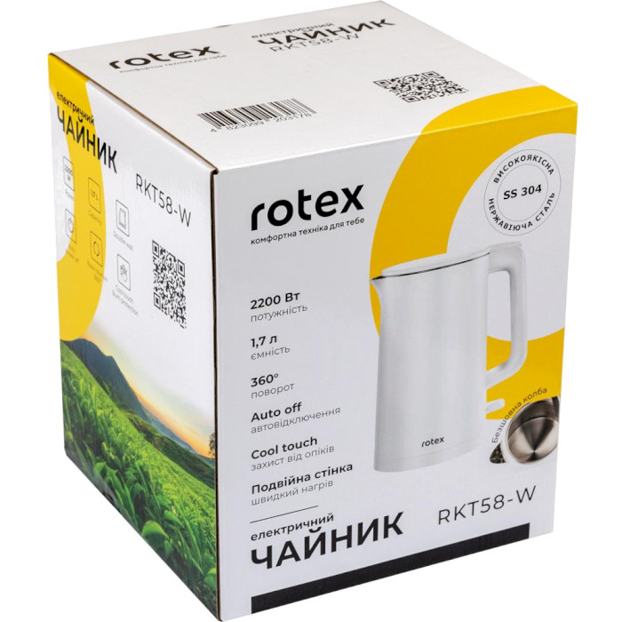 Электрочайник ROTEX RKT58-W