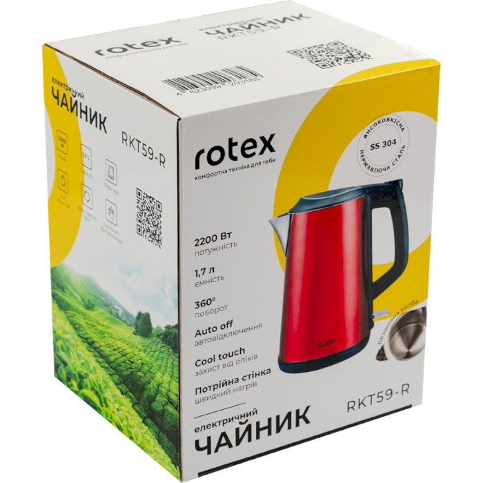 Електрочайник ROTEX RKT59-R