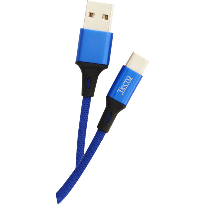 Кабель TECRO USB AM/Type-C 1м (TC-0100BE)