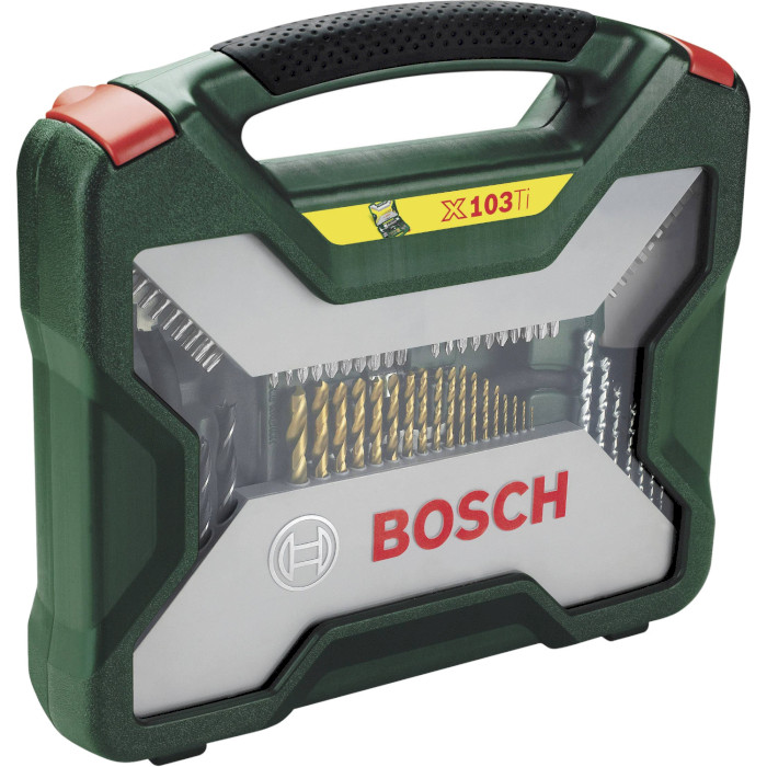 Набір інструментів BOSCH X-Line-103 Titanium 103пр (2.607.019.331)