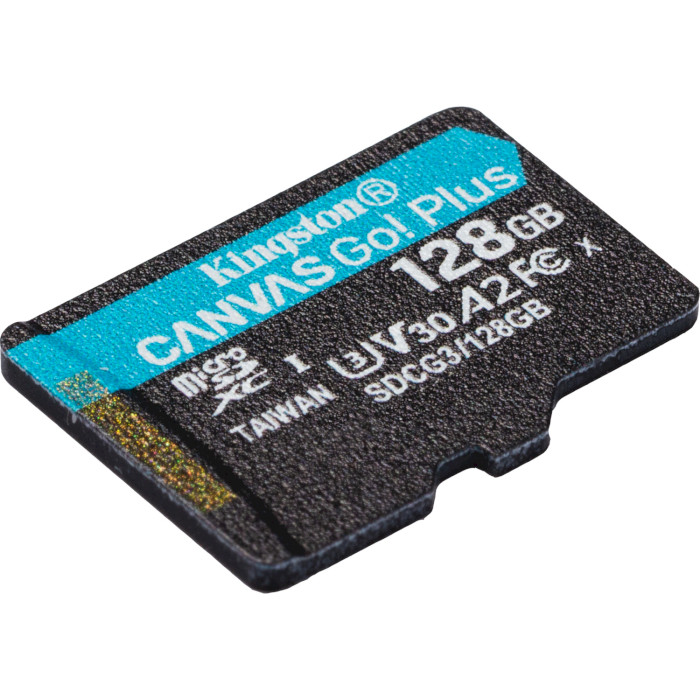 Карта памяти KINGSTON microSDXC Canvas Go! Plus 128GB UHS-I U3 V30 A2 Class 10 (SDCG3/128GBSP)