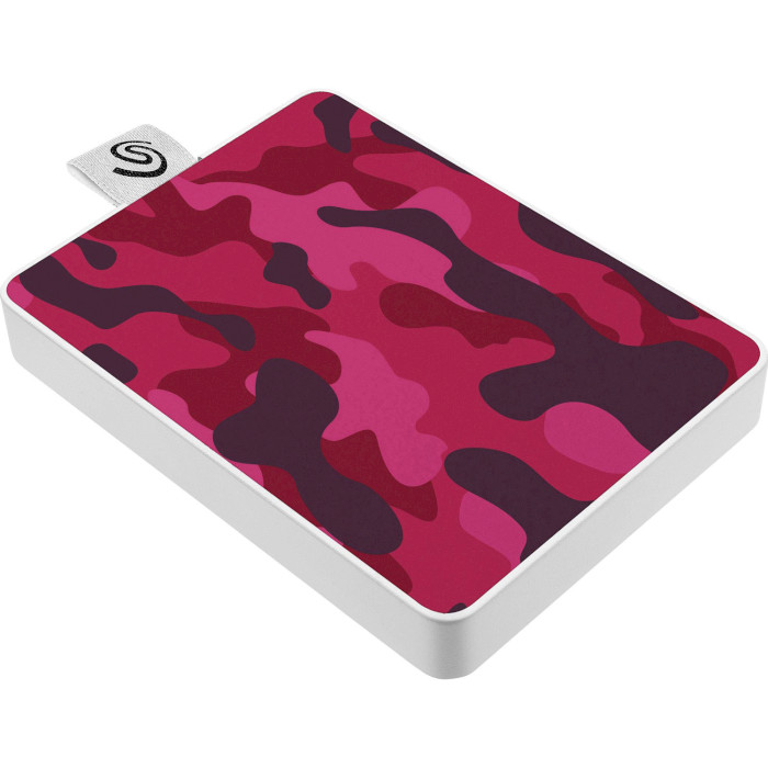Портативний SSD диск SEAGATE One Touch 500GB USB3.0 Camo Red (STJE500405)