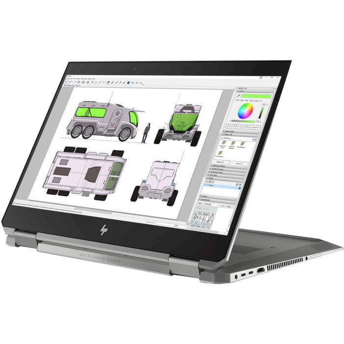 Ноутбук HP ZBook Studio x360 G5 Silver (7UH31AV_V1)