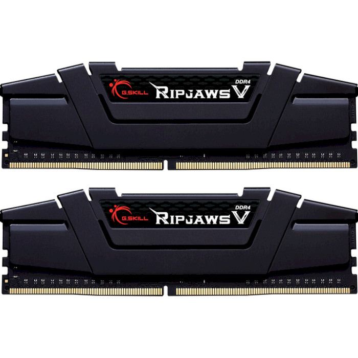 Модуль пам'яті G.SKILL Ripjaws V Classic Black DDR4 3600MHz 16GB Kit 2x8GB (F4-3600C18D-16GVK)