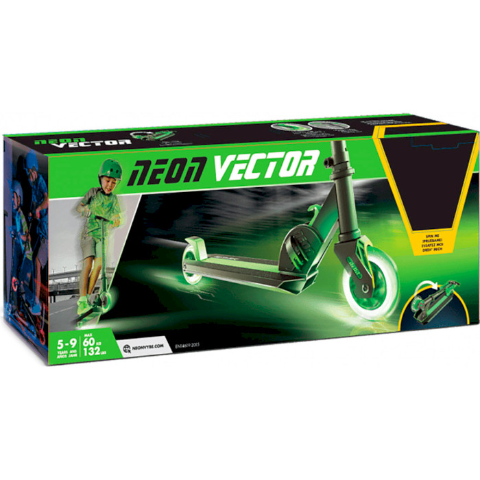 Самокат дитячий NEON Vector Green (N100907)