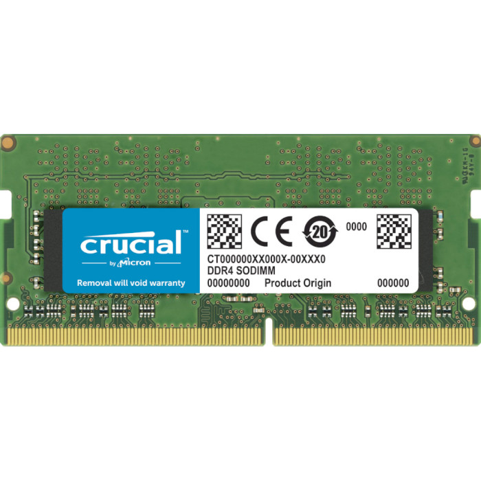 Модуль памяти CRUCIAL SO-DIMM DDR4 3200MHz 32GB (CT32G4SFD832A)