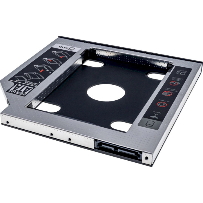 Адаптер Optibay 9.5mm GRAND-X HDC-24C 2.5" SATA