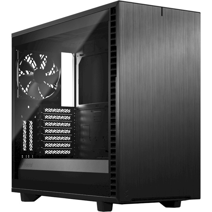 Корпус FRACTAL DESIGN Define 7 Light Tempered Glass Black (FD-C-DEF7A-02)