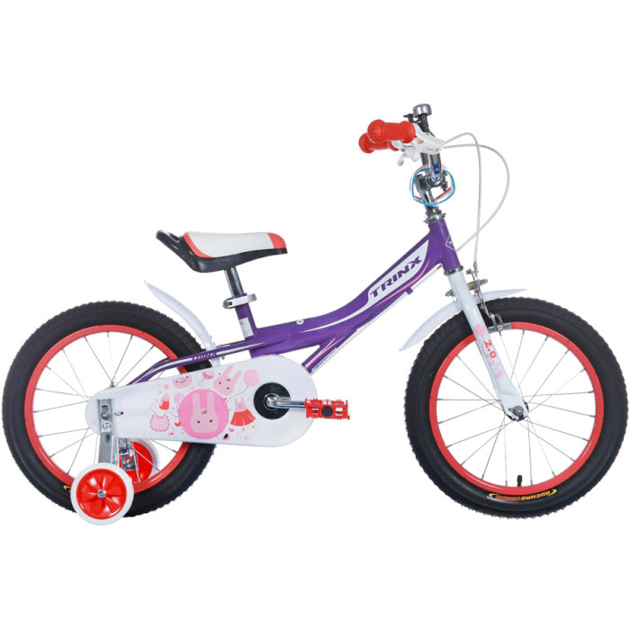 Велосипед дитячий TRINX Princess 2.0 16" Purple/Pink/White