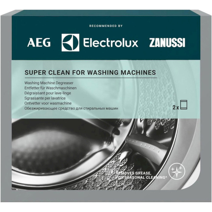 Засіб для видалення жиру в пральних машинах ELECTROLUX Super Clean M3GCP200 (902979931)