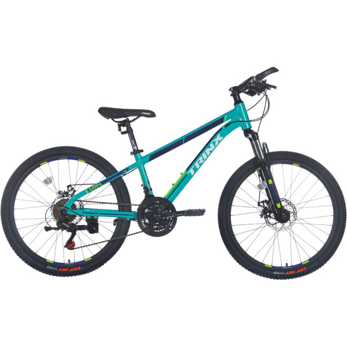 Велосипед дитячий TRINX Majestic M114 12.5"x24" Cyan/Blue/Green (2019)
