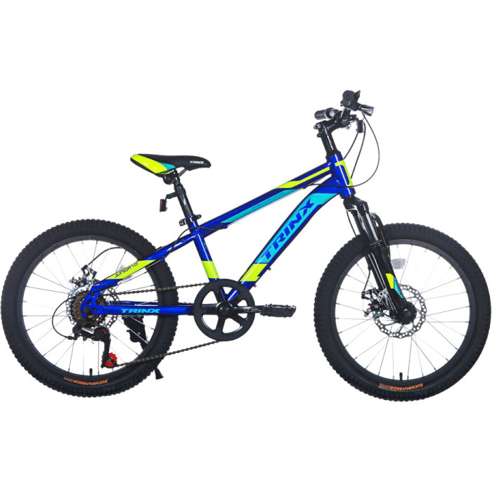 Велосипед дитячий TRINX Junior 1.0 11"x20" Blue/Green/Blue (2019)