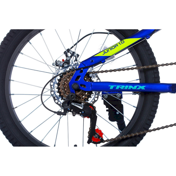 Велосипед детский TRINX Junior 1.0 11"x20" Blue/Green/Blue (2019)