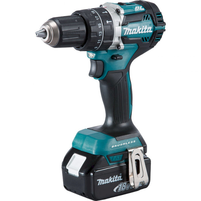 Аккумуляторная дрель-шуруповёрт MAKITA DHP484RTE