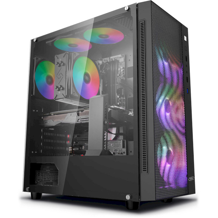 Корпус DEEPCOOL Matrexx 55 Mesh ADD-RGB Black 4F (DP-ATX-MATREXX55-MESH-AR-4F)