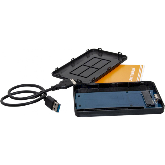 Карман внешний FRIME FHEE100.25U30 2.5" SATA to USB 3.0 Black