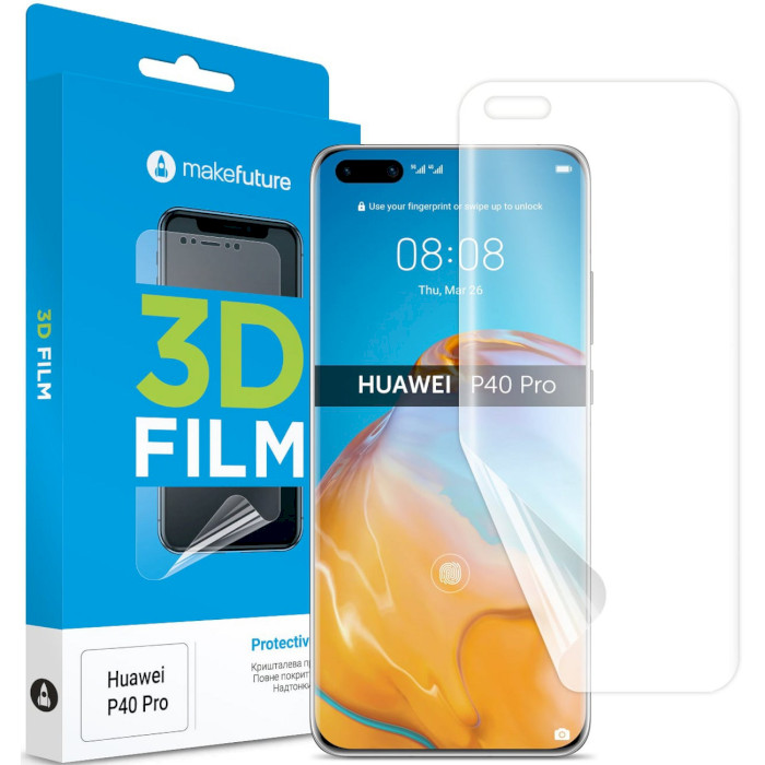 Захисна плівка MAKE 3D Film для Huawei P40 Pro (MFT-HUP40P)