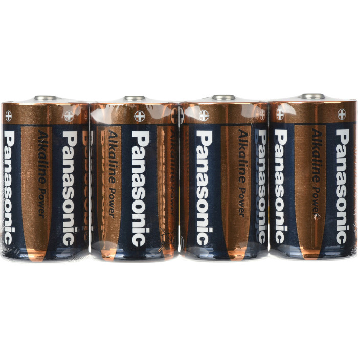 Батарейка PANASONIC Alkaline Power D 4шт/уп (LR20APB/4P)