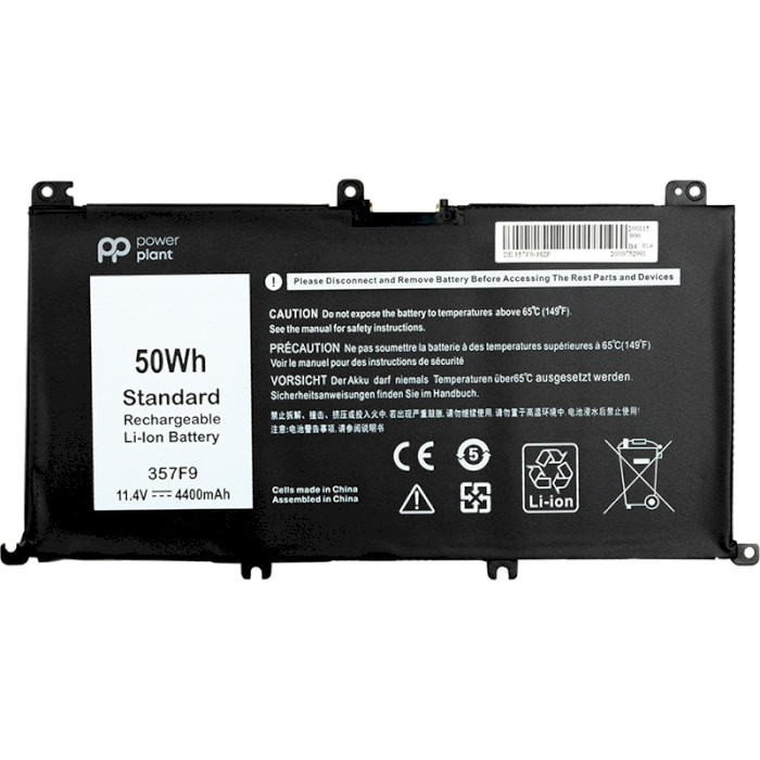 Акумулятор POWERPLANT для ноутбуків DELL Inspiron 15 7559 11.4V/4400mAh/50Wh (NB440979)