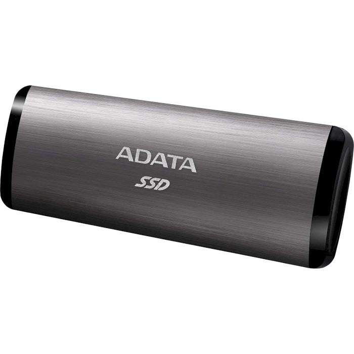 Портативный SSD диск ADATA SE760 512GB USB3.2 Gen1 Titan Gray (ASE760-512GU32G2-CTI)