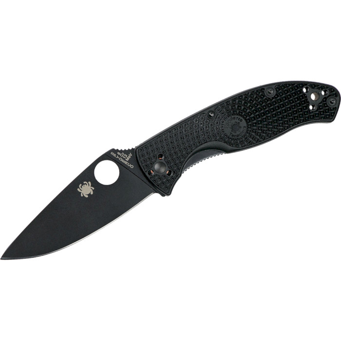 Складаний ніж SPYDERCO Tenacious Lightweight Black Blade Spyder Edge (C122PBBK)